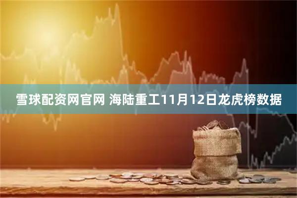 雪球配资网官网 海陆重工11月12日龙虎榜数据
